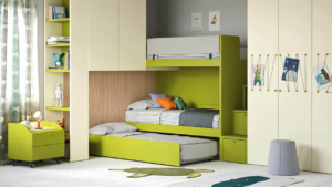 tecnoarredi arredamento interni cameretta letto a soppalco nidi 1