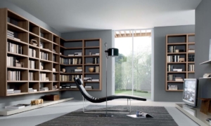 tecnoarredi arredamento interni zona giorno librerie crossing misuraemme 1