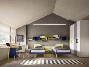 tecnoarredi arredamento interni camerette homes casa nardiinterni letto a terra 1