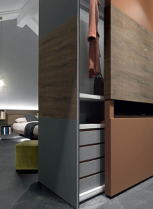 tecnoarredi arredamento interni zona notte armadio fimar dream sipario 2