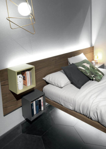 tecnoarredi arredamento interni zona notte letto fimar sorvolo 4