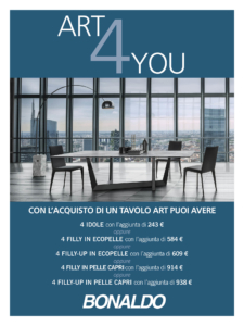 promozione bonaldo Art4You tecnoarredi andria